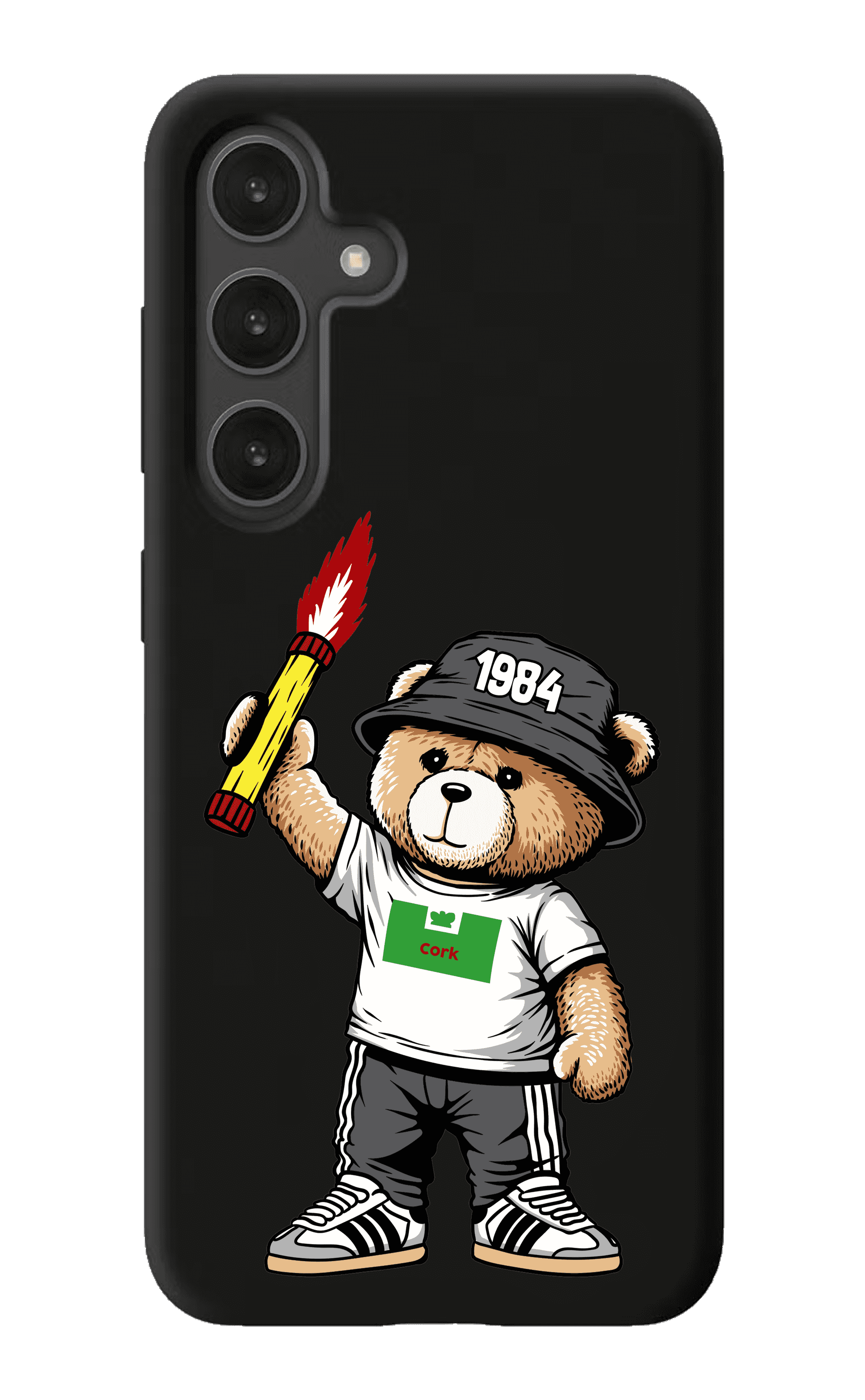 Cork 1984 bear Samsung Case