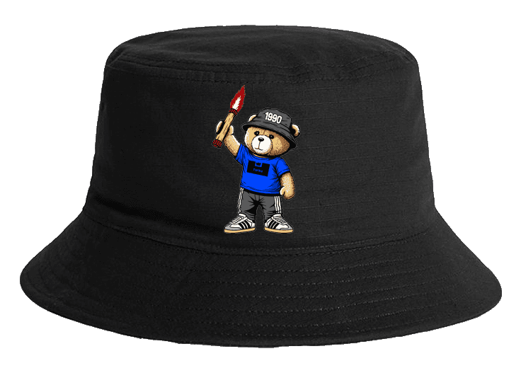 Turku 1990 bear Bucket Hat