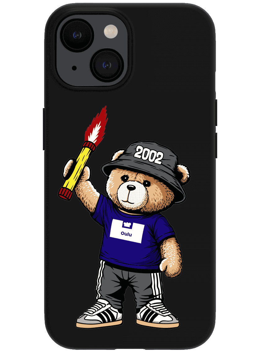 Oulu 2002 bear Iphone Case