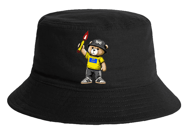 Teplice 1945 bear Bucket Hat