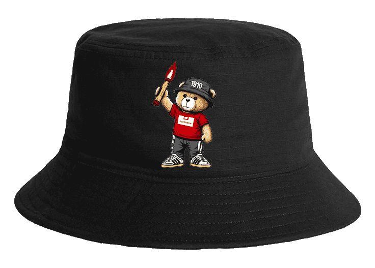 Pardubice 1910 bear Bucket Hat