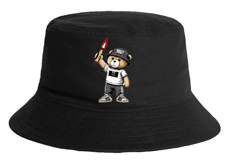 Turin 1897 bear Bucket Hat