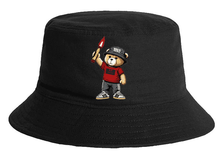 Genova 1893 bear Bucket Hat