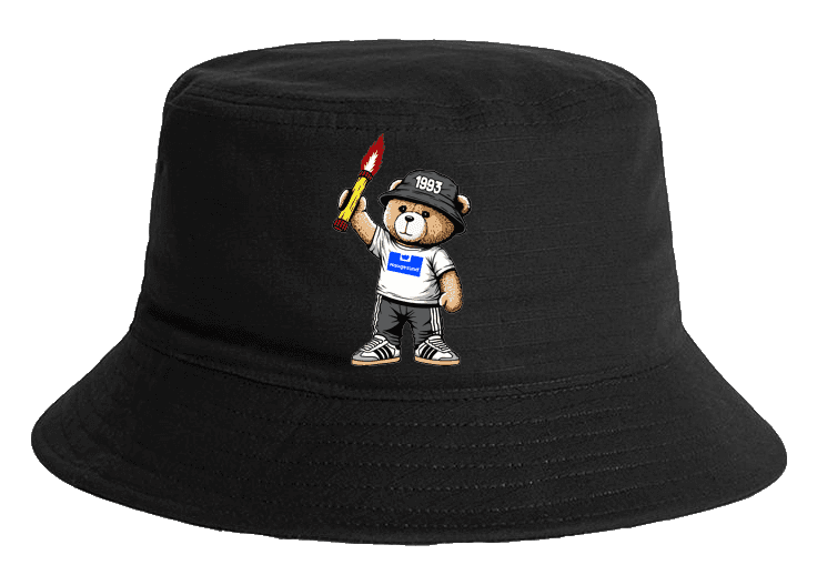 Haugesund 1993 bear Bucket Hat