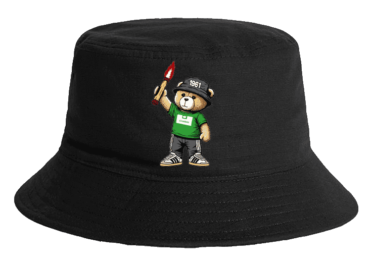 Livadeia 1961 bear Bucket Hat