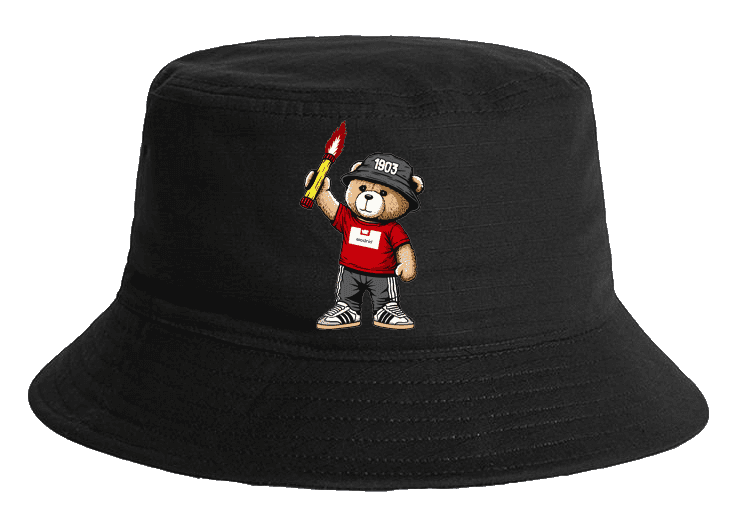 Madrid 1903 bear Bucket Hat