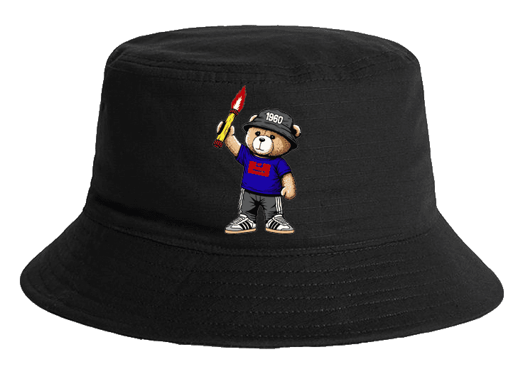 Huesca 1960 bear Bucket Hat