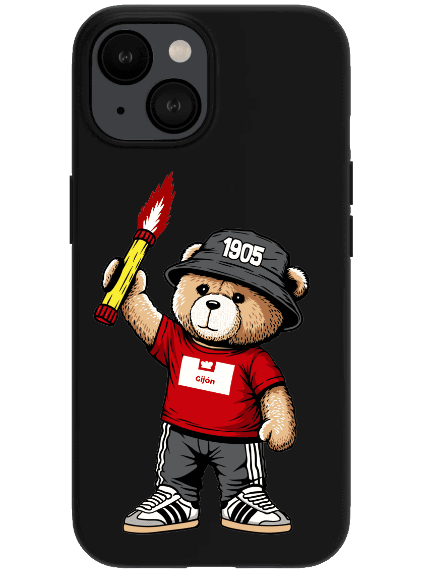 Gijón 1905 bear Iphone Case
