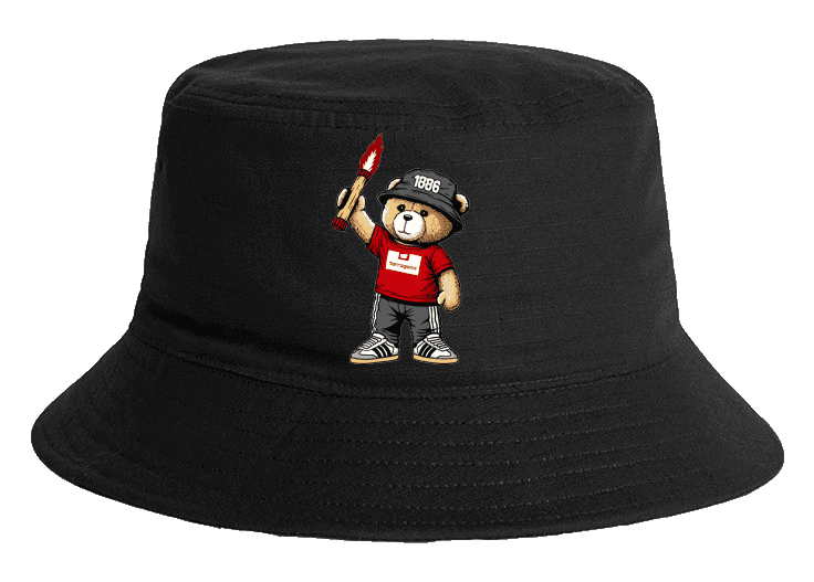 Tarragona 1886 bear Bucket Hat