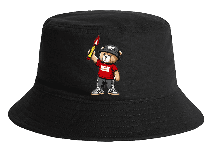 Tarragona 1886 bear Bucket Hat