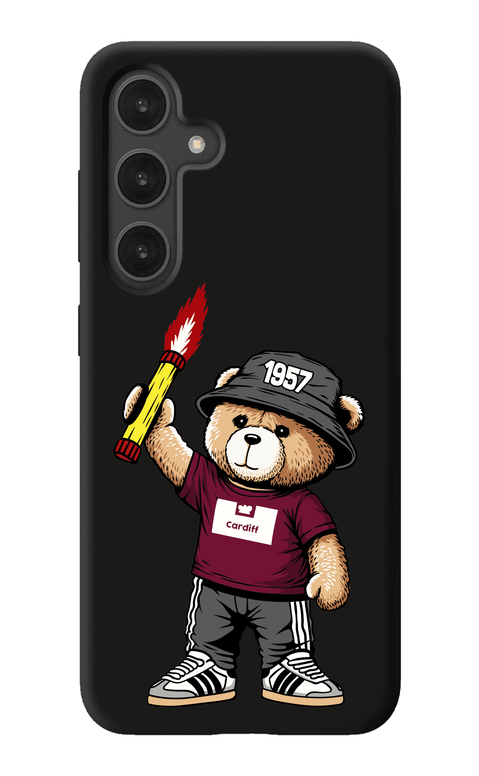Cardiff 1957 bear Samsung Case
