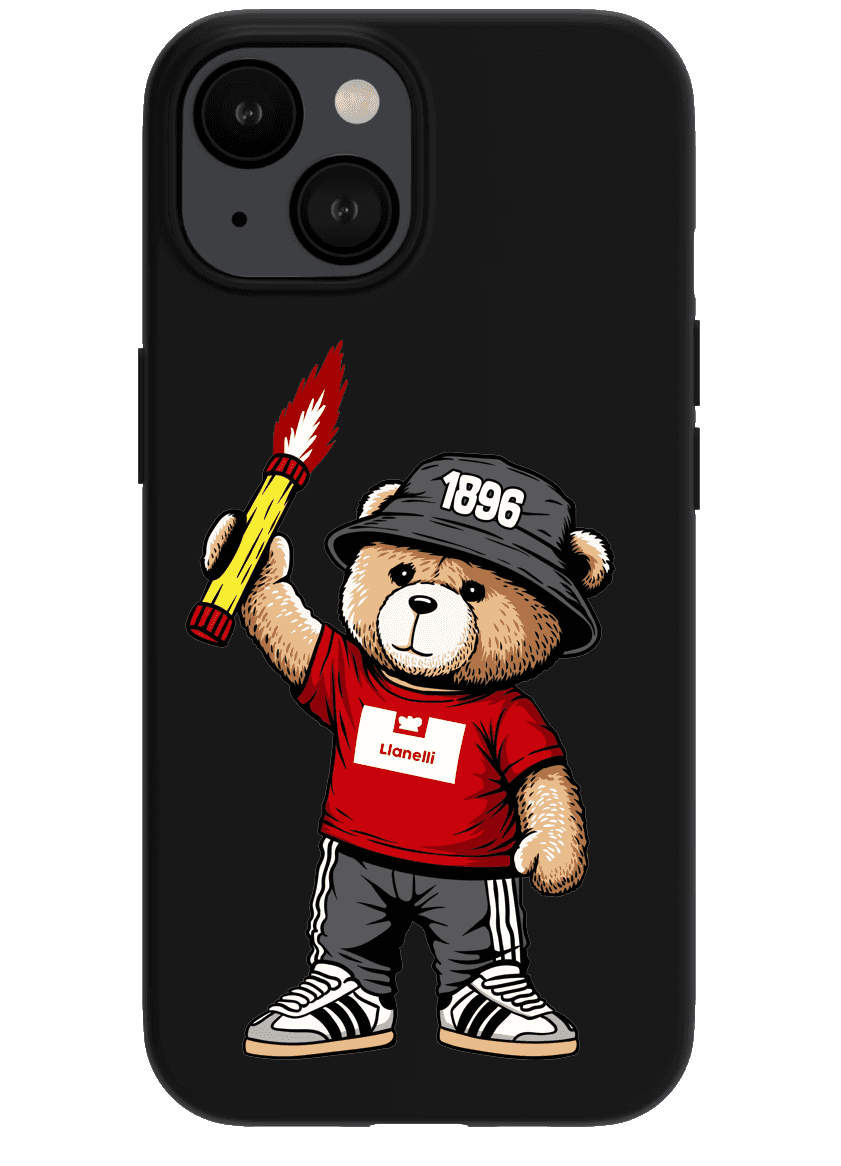 Llanelli 1896 bear Iphone Case