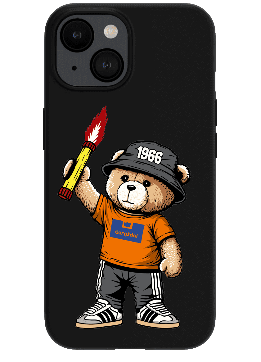 Gargždai 1966 bear Iphone Case