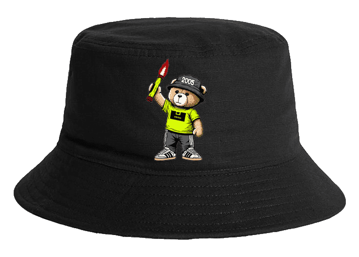 Vilnius 2005 bear Bucket Hat