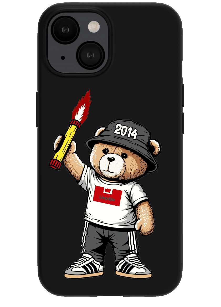 Liepāja 2014 bear Iphone Case