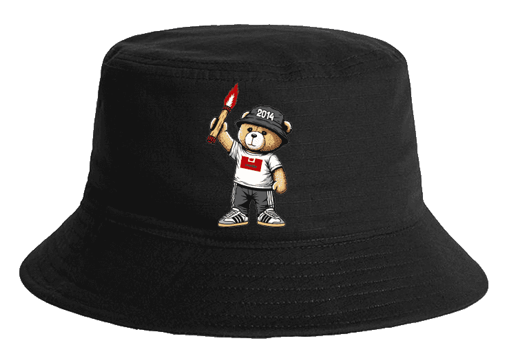 Liepāja 2014 bear Bucket Hat