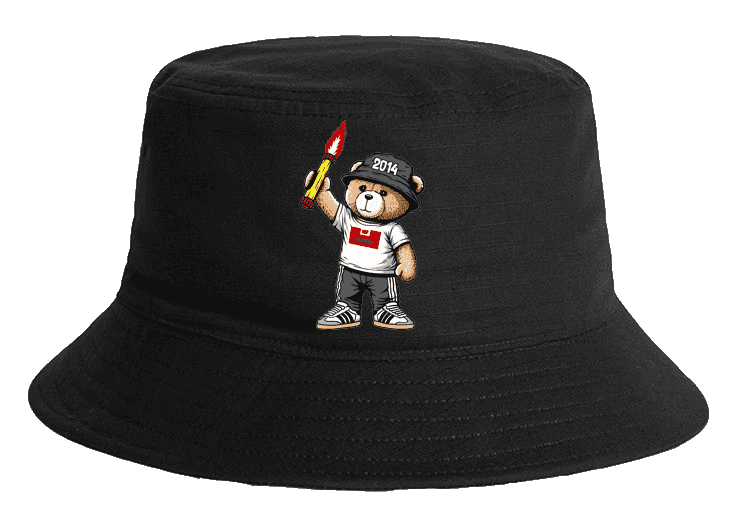 Liepāja 2014 bear Bucket Hat