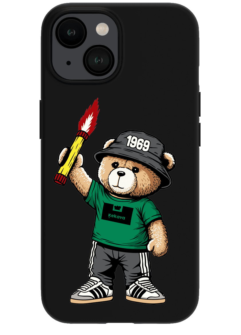 Ķekava 1969 bear Iphone Case