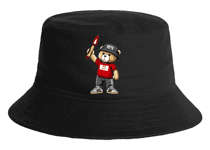 Belfast 1879 bear Bucket Hat