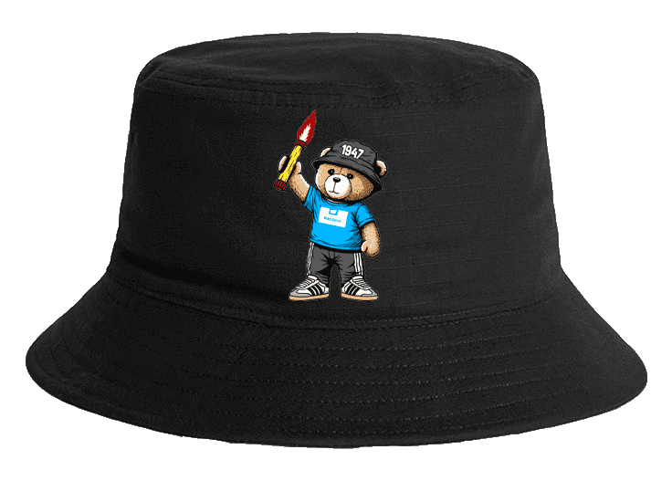 Pančevo 1947 bear Bucket Hat