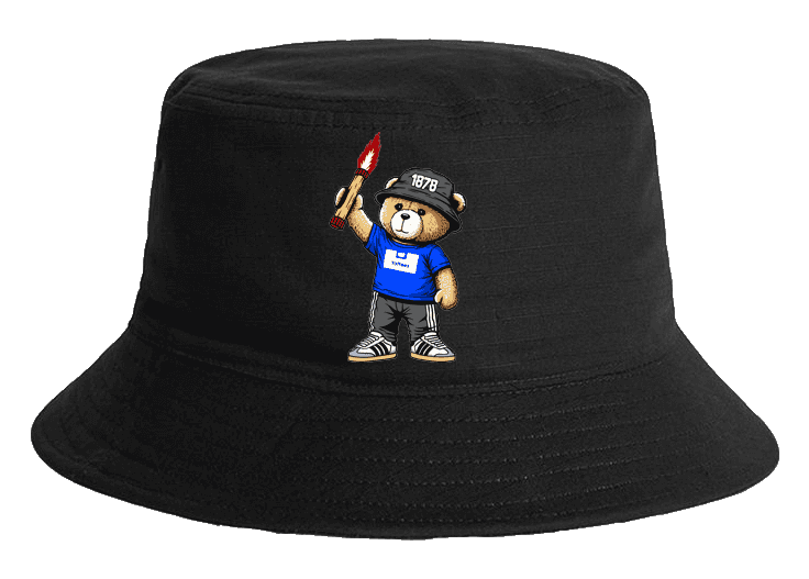 Toffees 1878 bear Bucket Hat