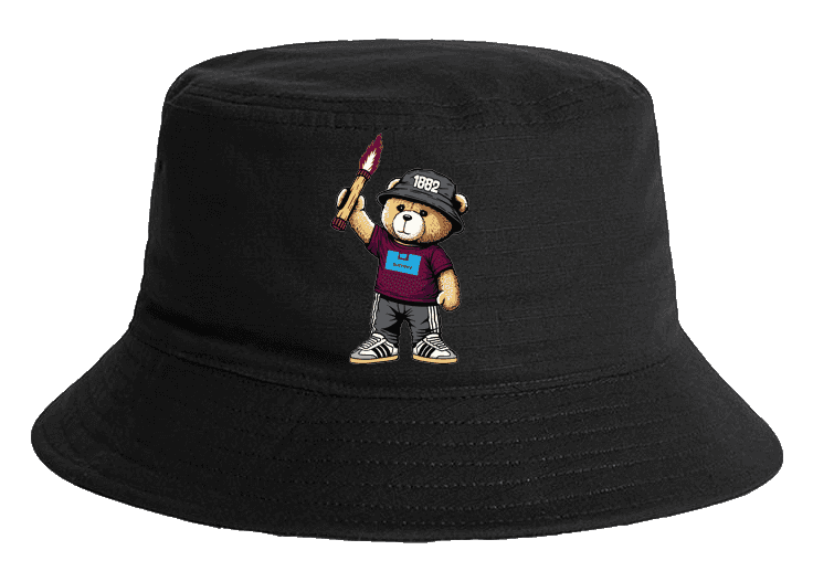 Burnley 1882 bear Bucket Hat