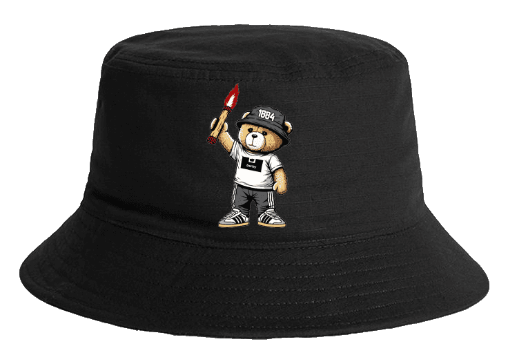 Derby 1884 bear Bucket Hat