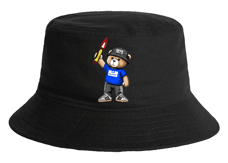 Blackburn 1875 bear Bucket Hat