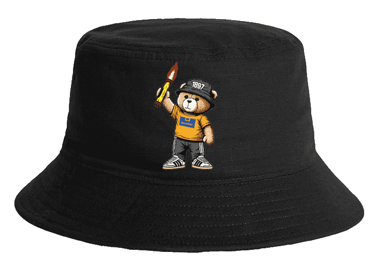 Mansfield 1897 bear Bucket Hat