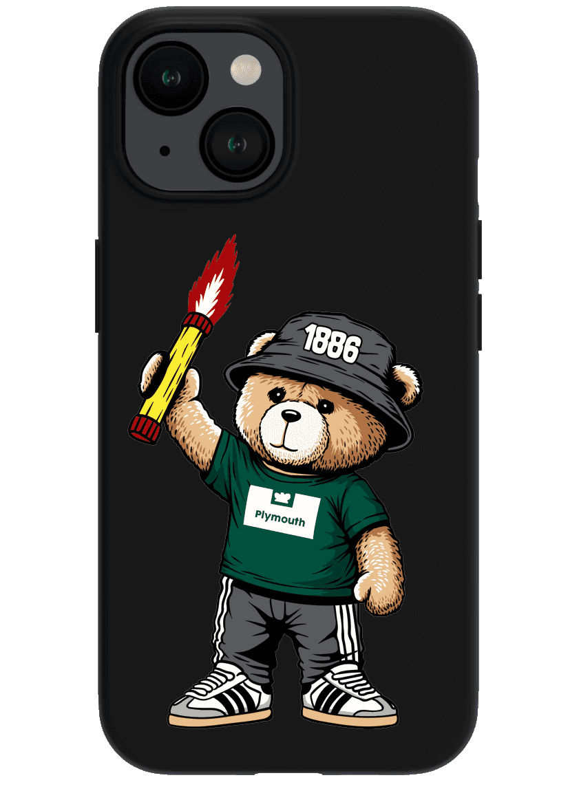 Plymouth 1886 bear Iphone Case