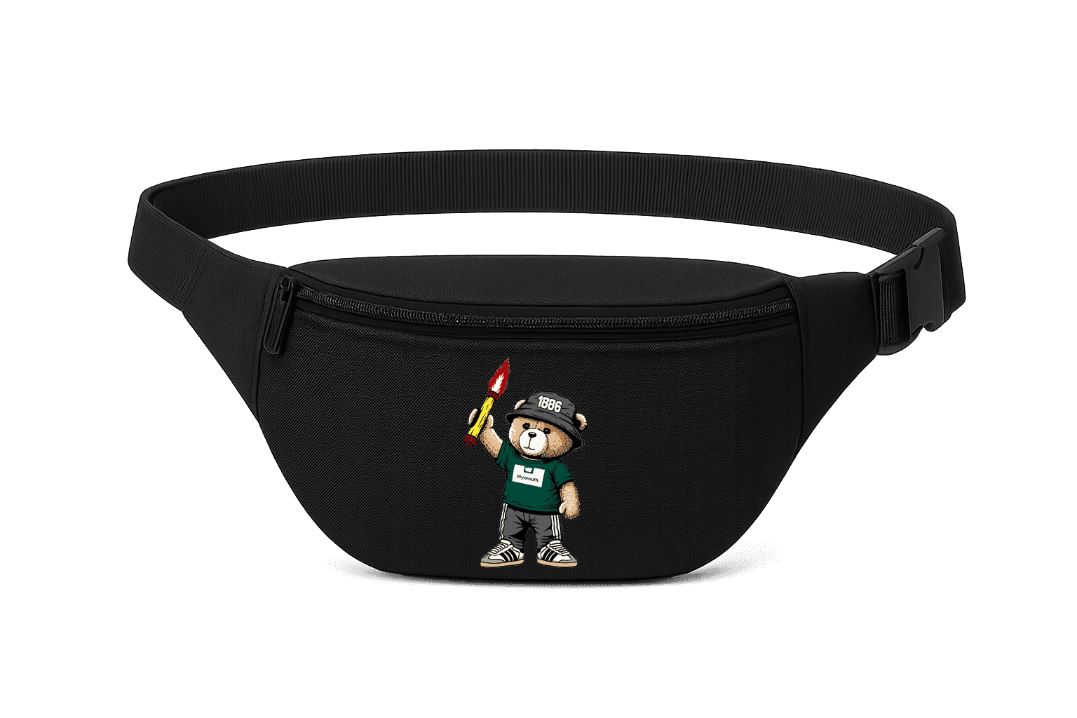 Plymouth 1886 bear Fanny Pack