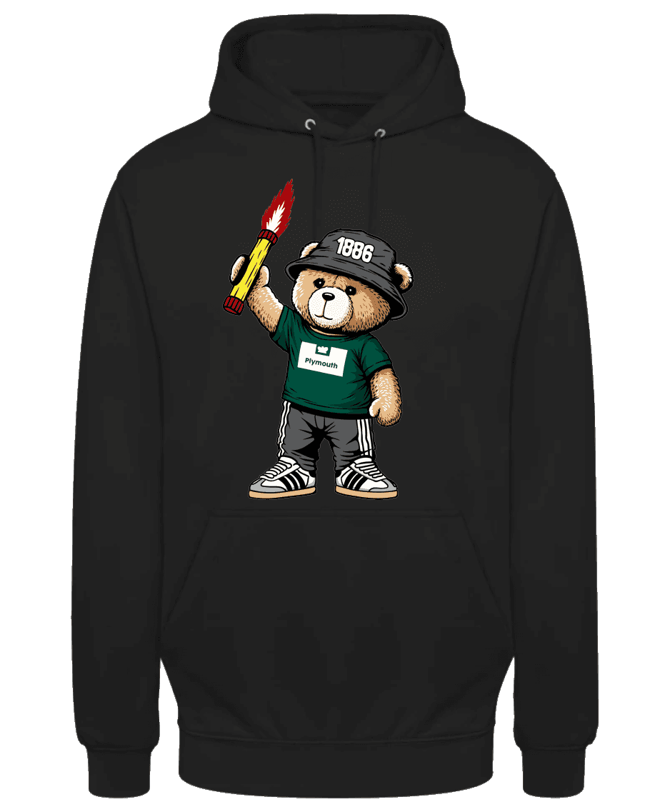 Plymouth 1886 bear Hoodie