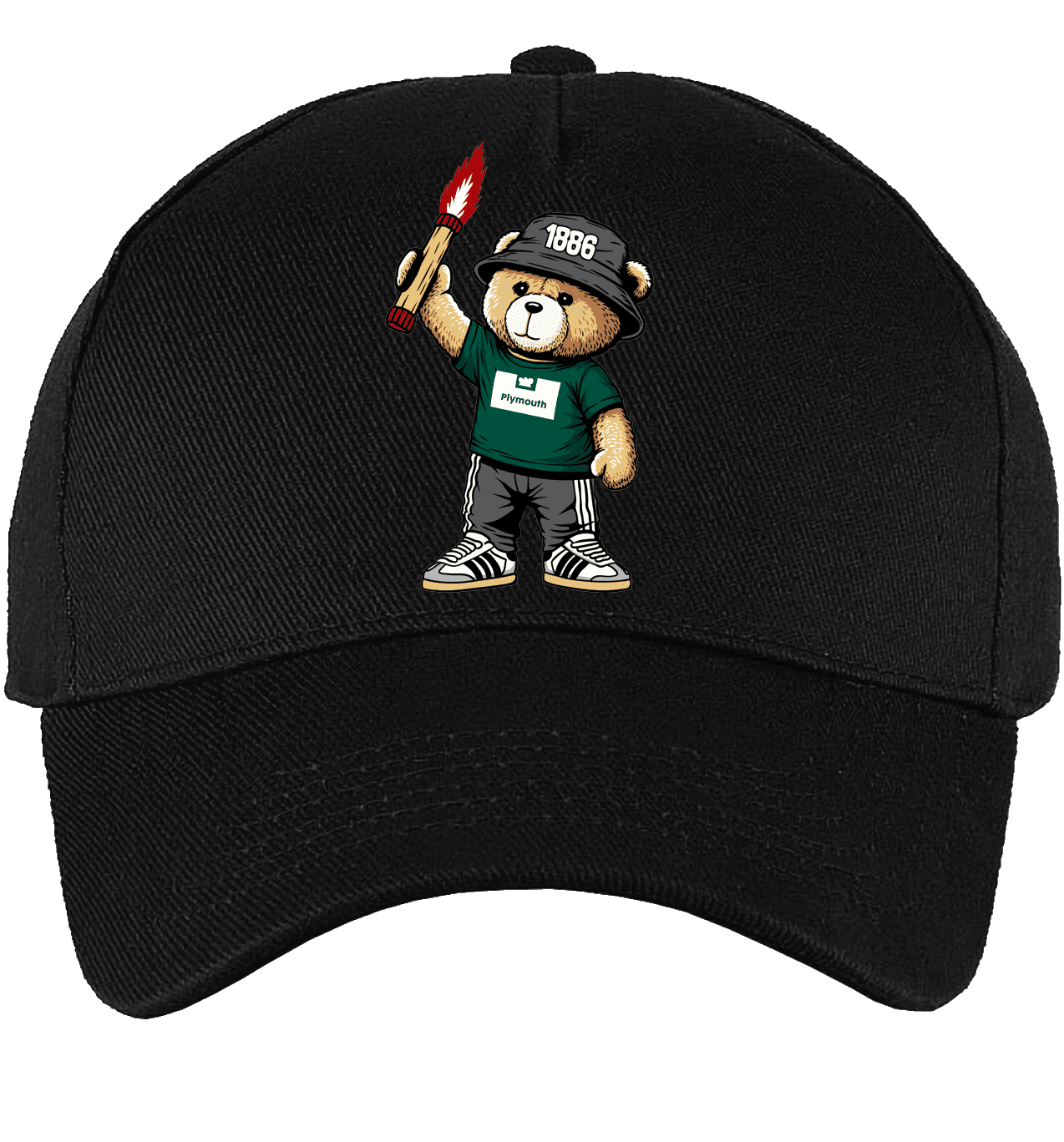 Plymouth 1886 bear Cap