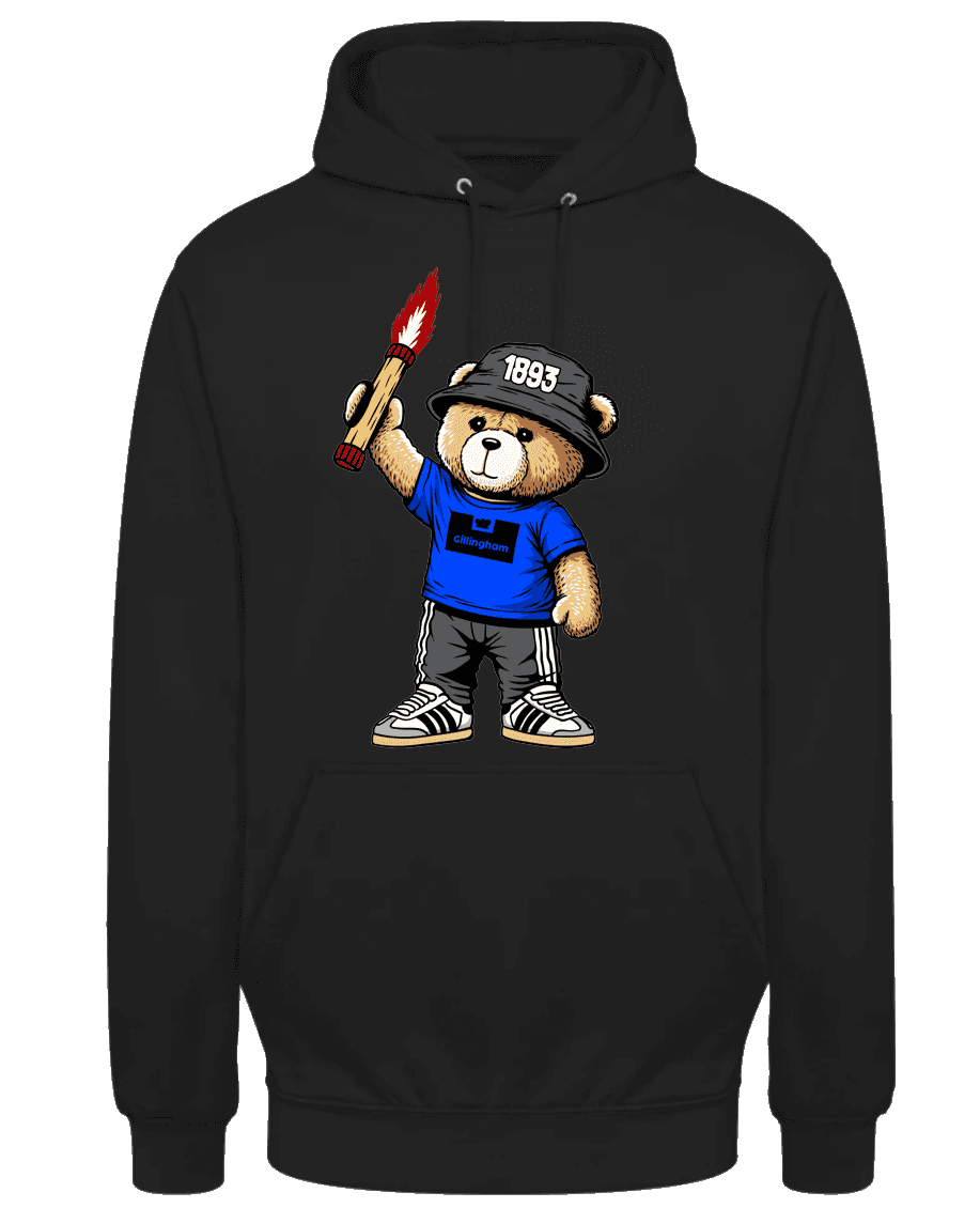 Gillingham 1893 bear Hoodie