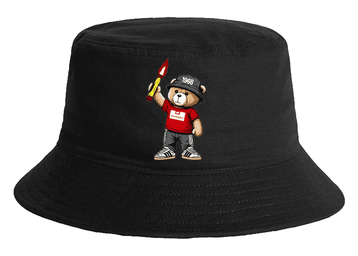 Accrington 1968 bear Bucket Hat