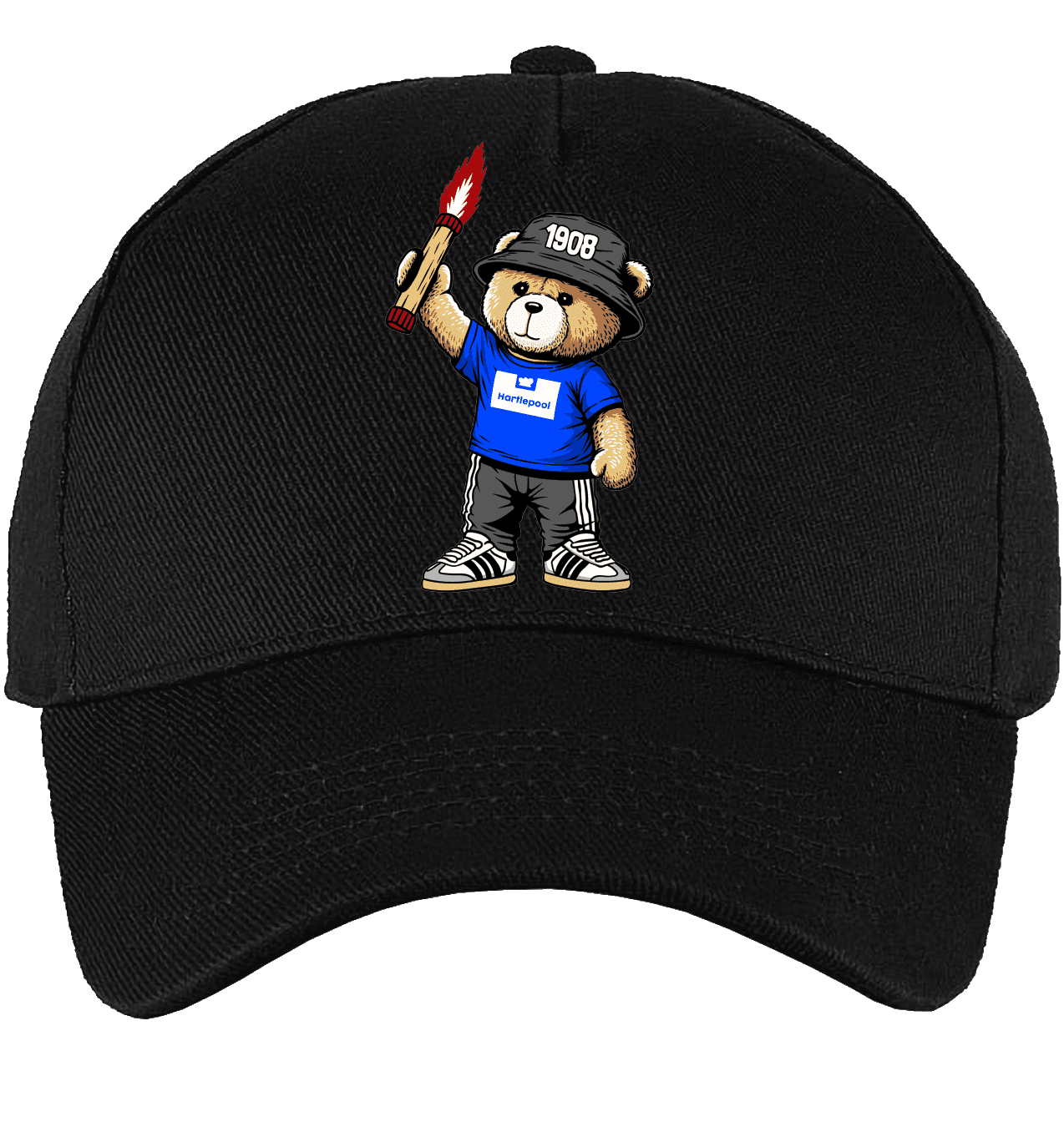 Hartlepool 1908 bear Cap