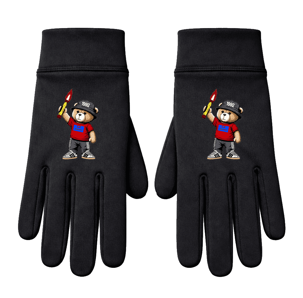 Aldershot 1992 bear Gloves