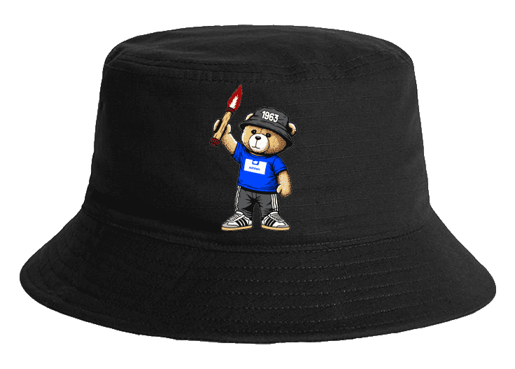 Ashton 1963 bear Bucket Hat
