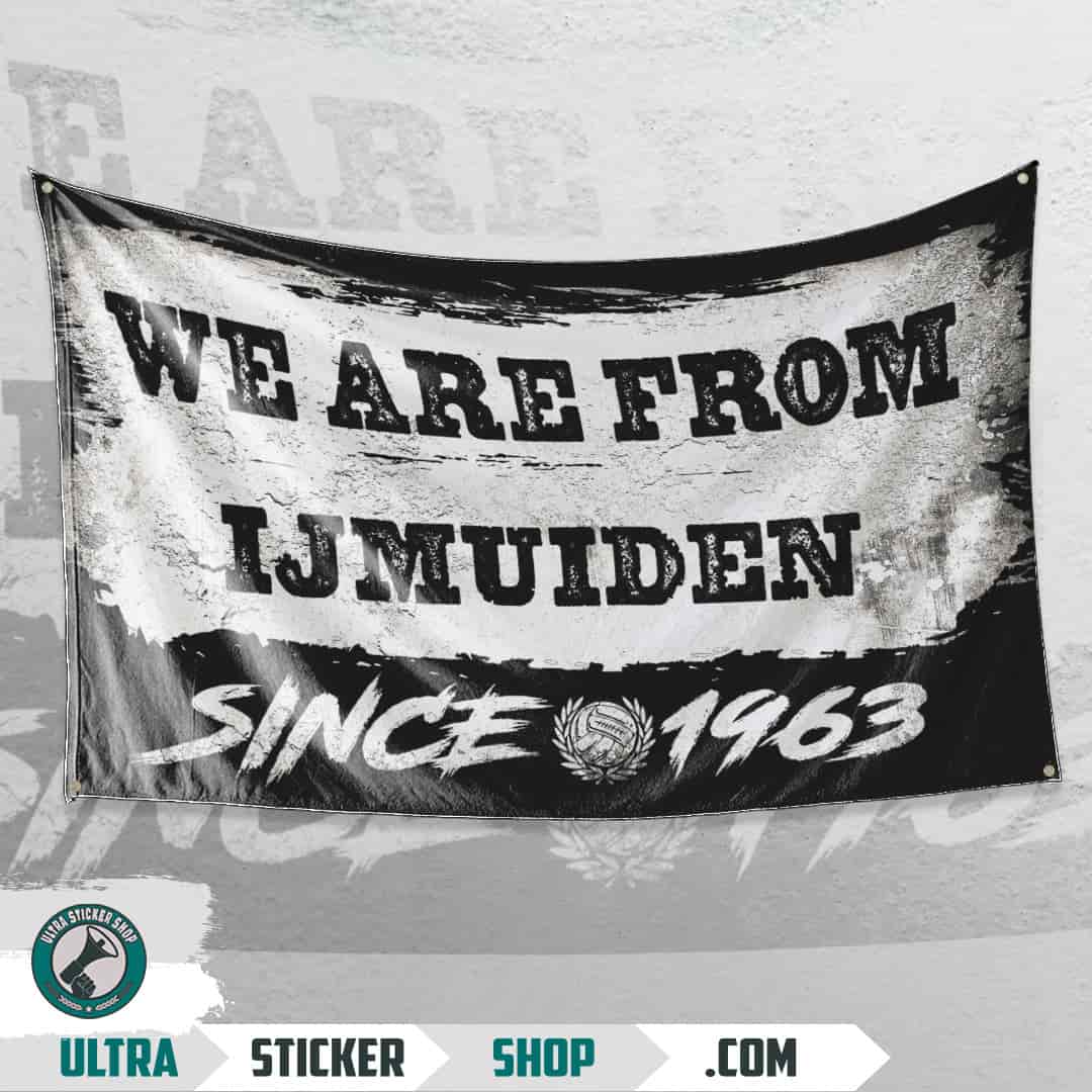 We are from IJmuiden since 1963 Flag