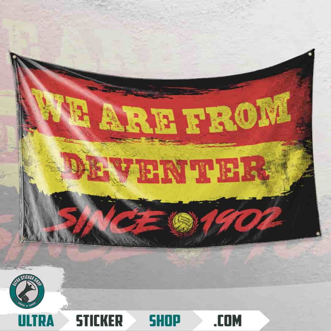 We are from Deventer since 1902 Flag
