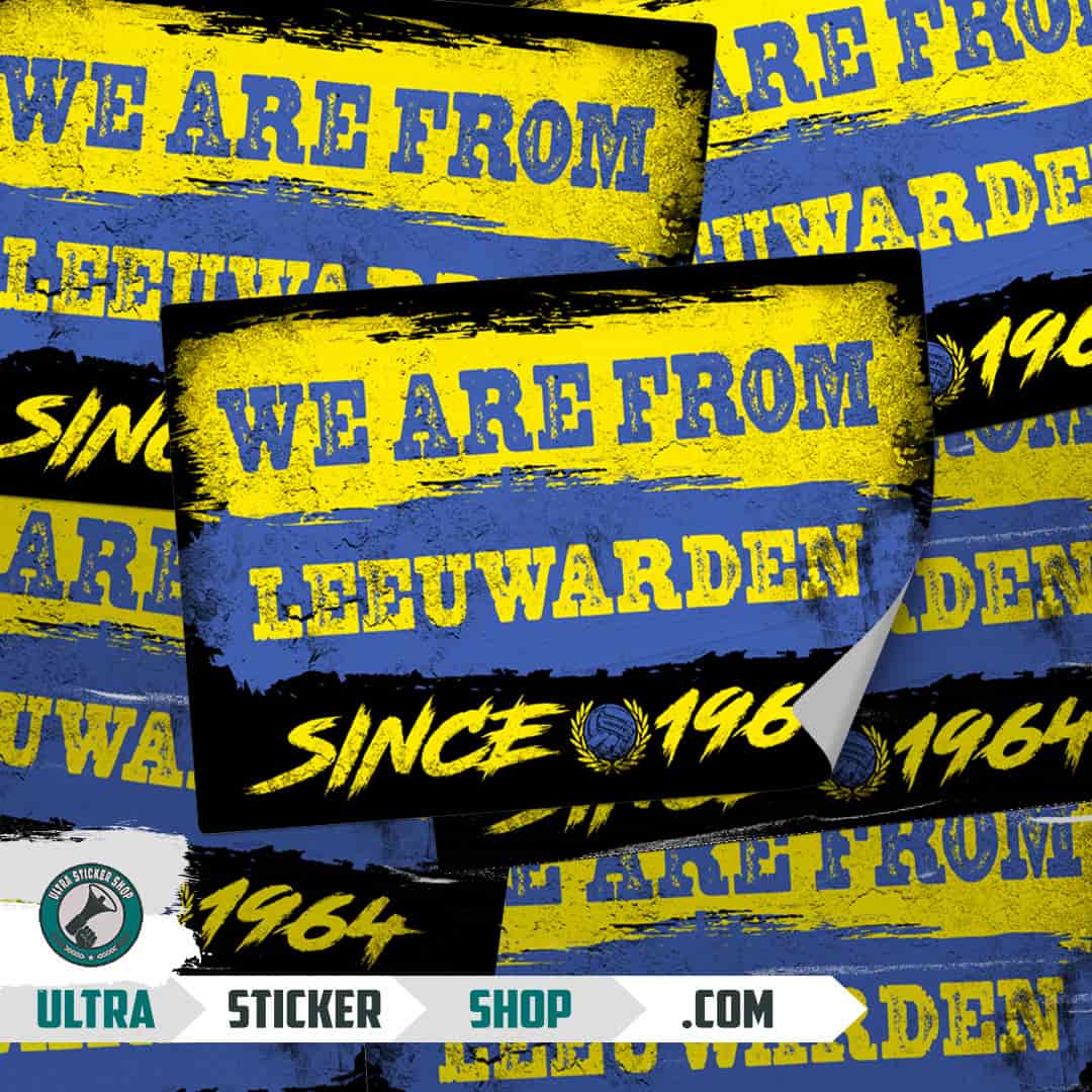 We are from Leeuwarden since 1964 Stickers