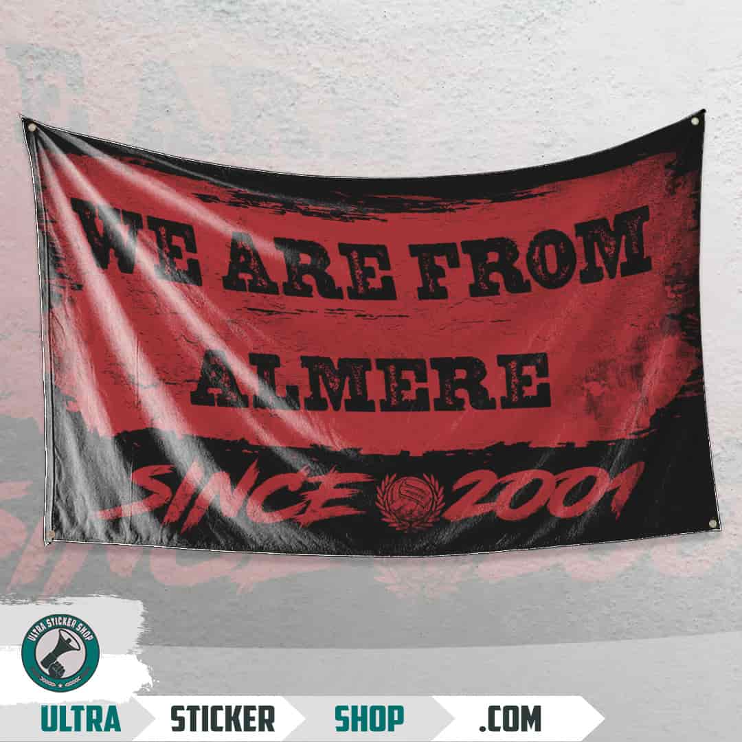 We are from Almere since 2001 Flag