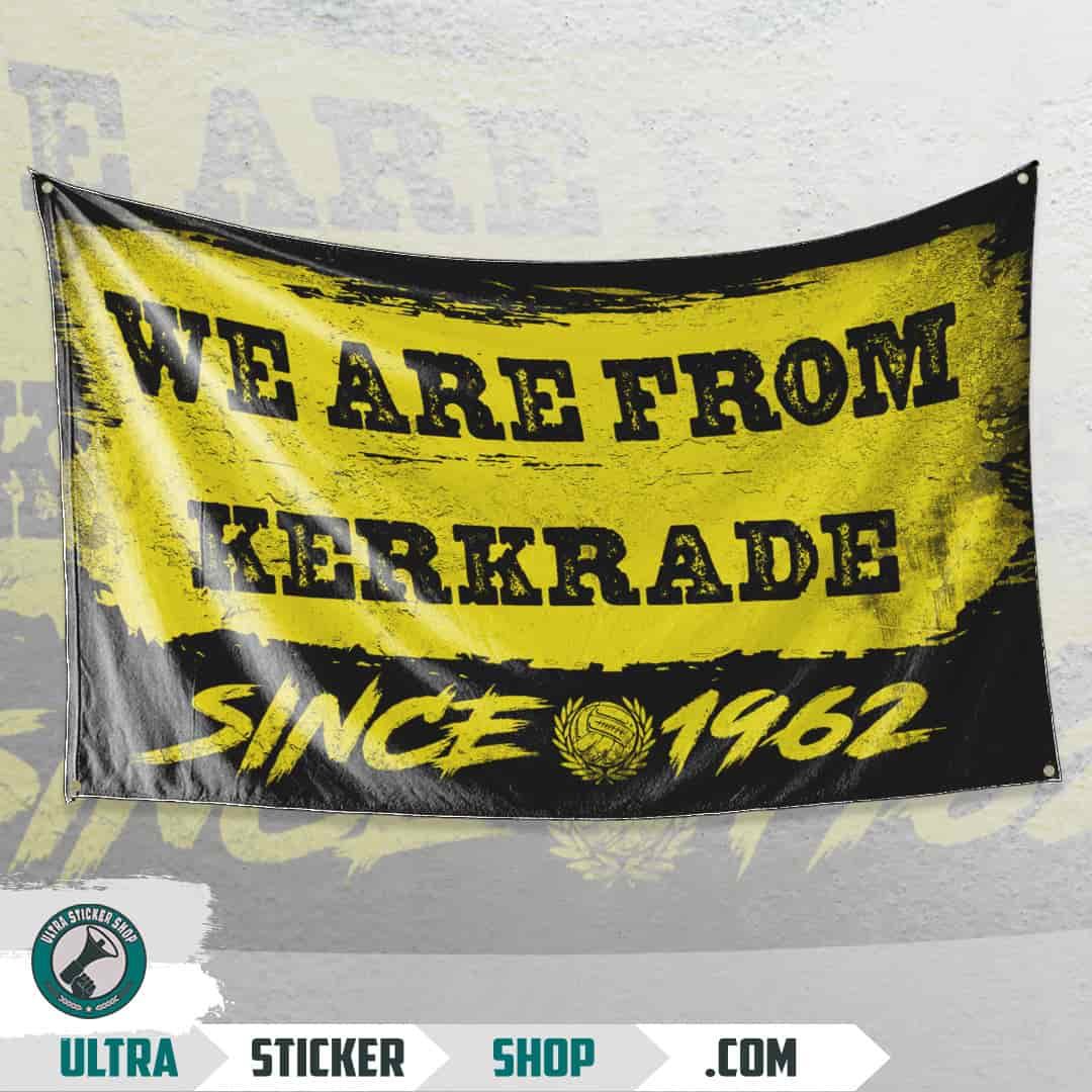 We are from Kerkrade since 1962 Flag