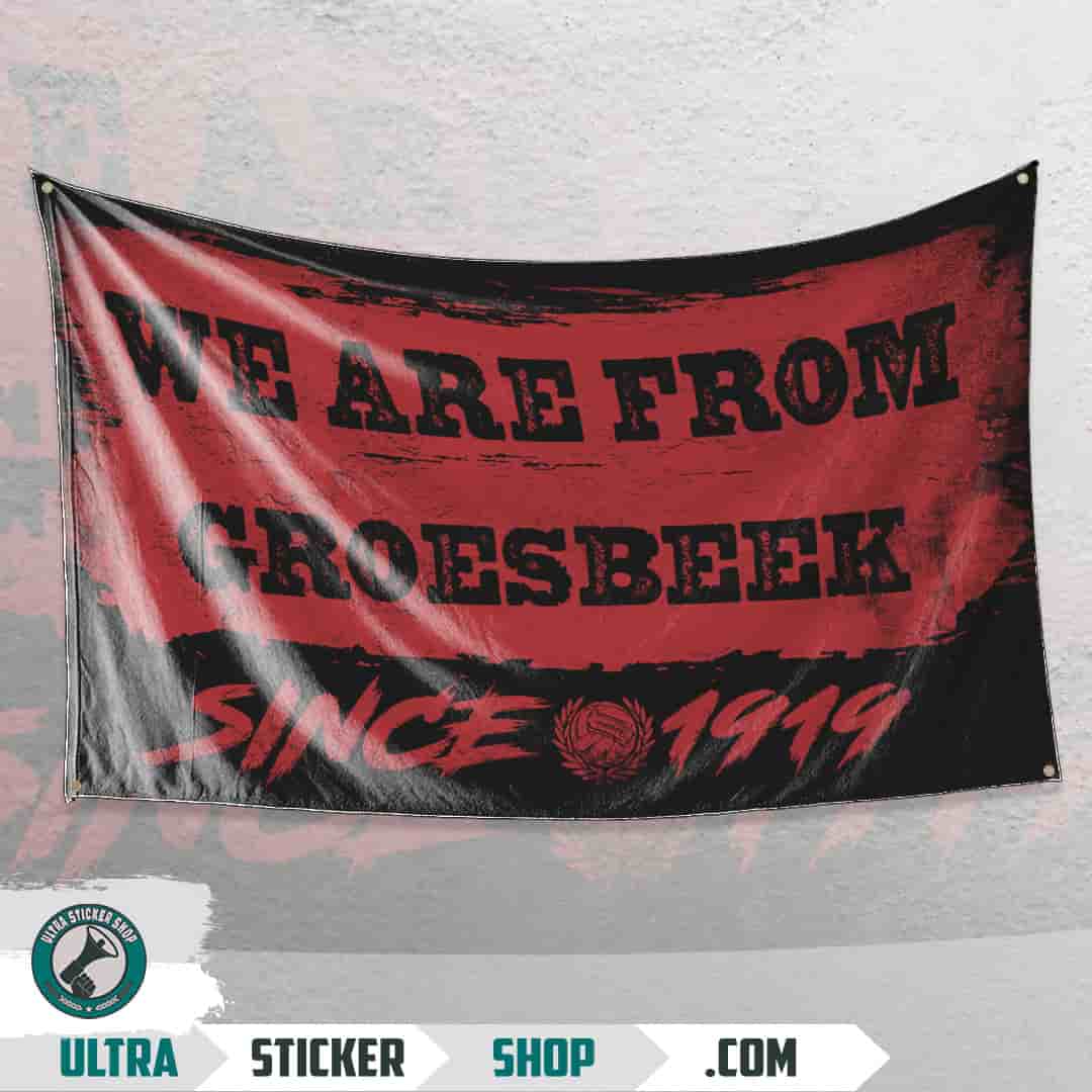 We are from Groesbeek since 1919 Flag