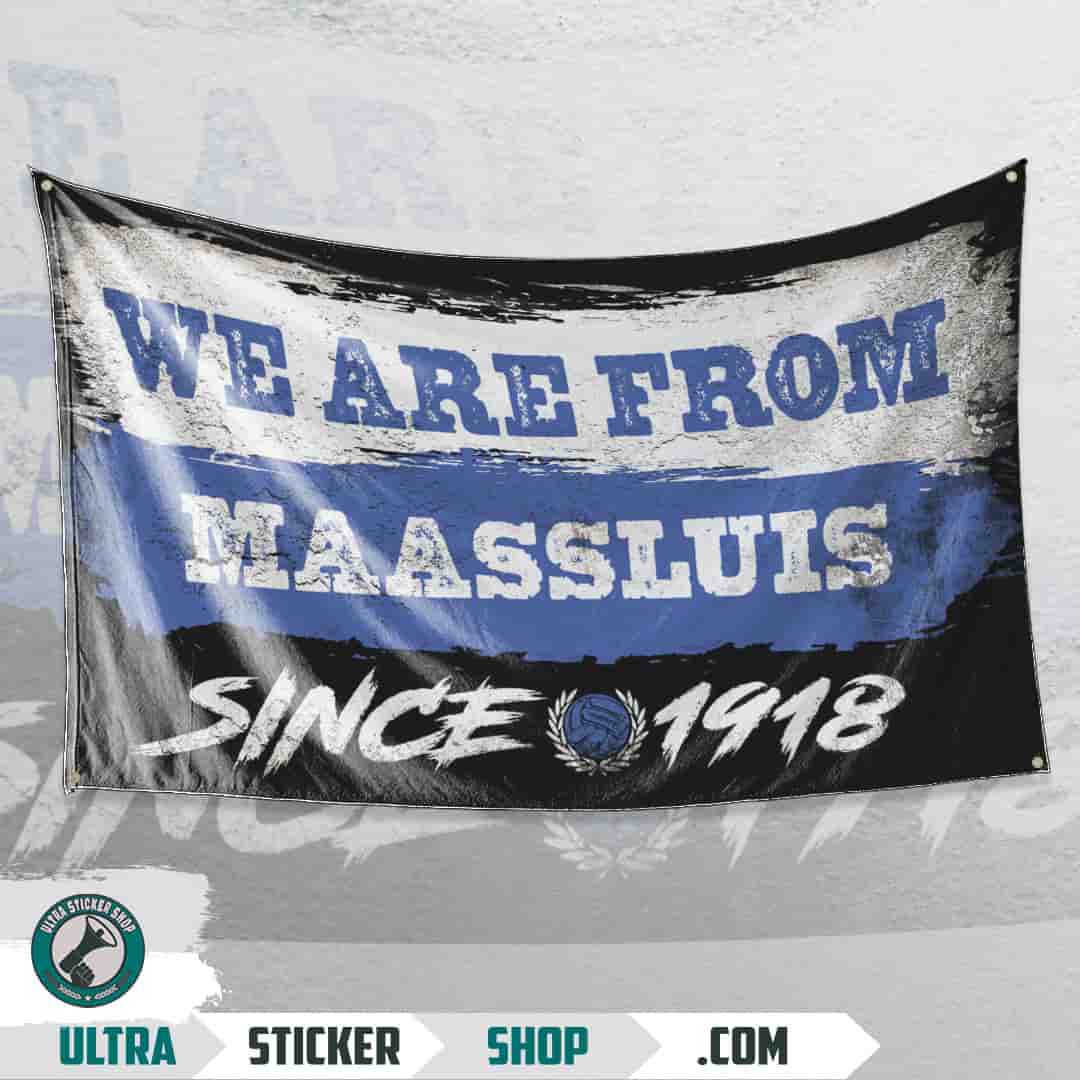 We are from Maassluis since 1918 Flag