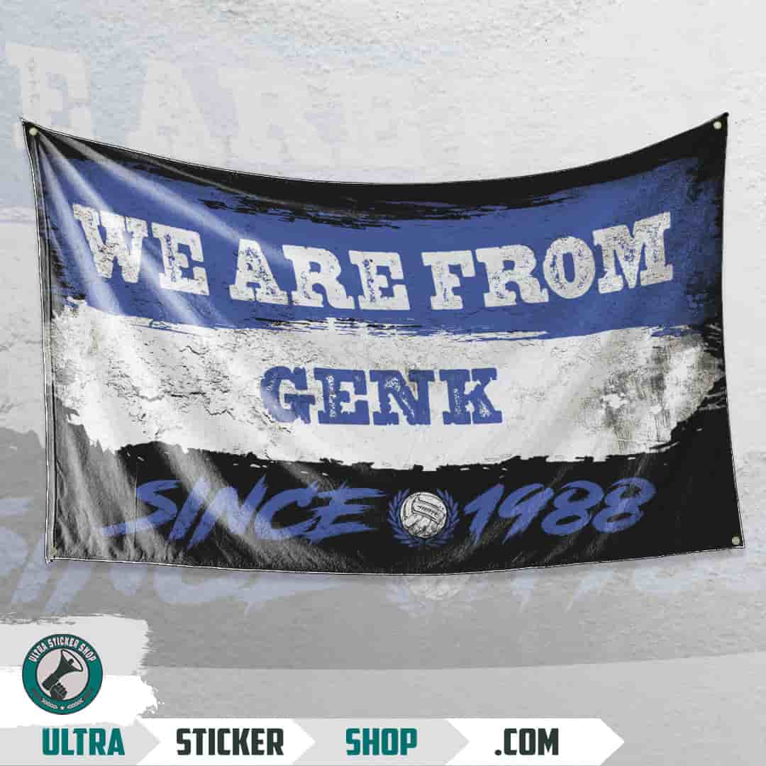 We are from Genk since 1988 Flag
