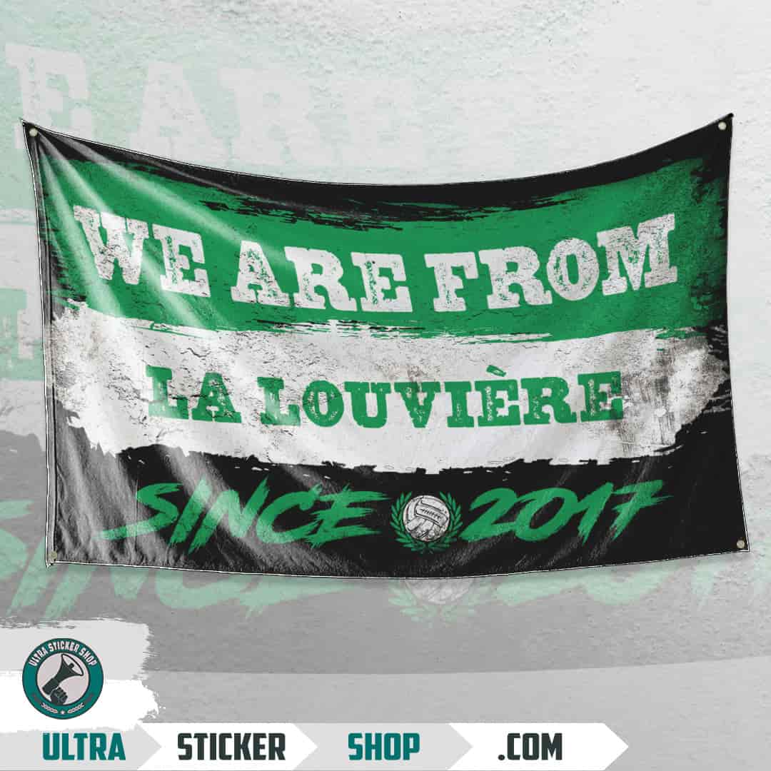We are from La Louvière since 2017 Flag