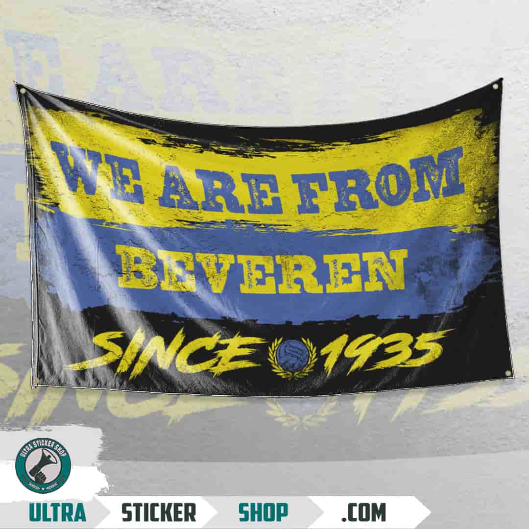 We are from Beveren since 1935 Flag