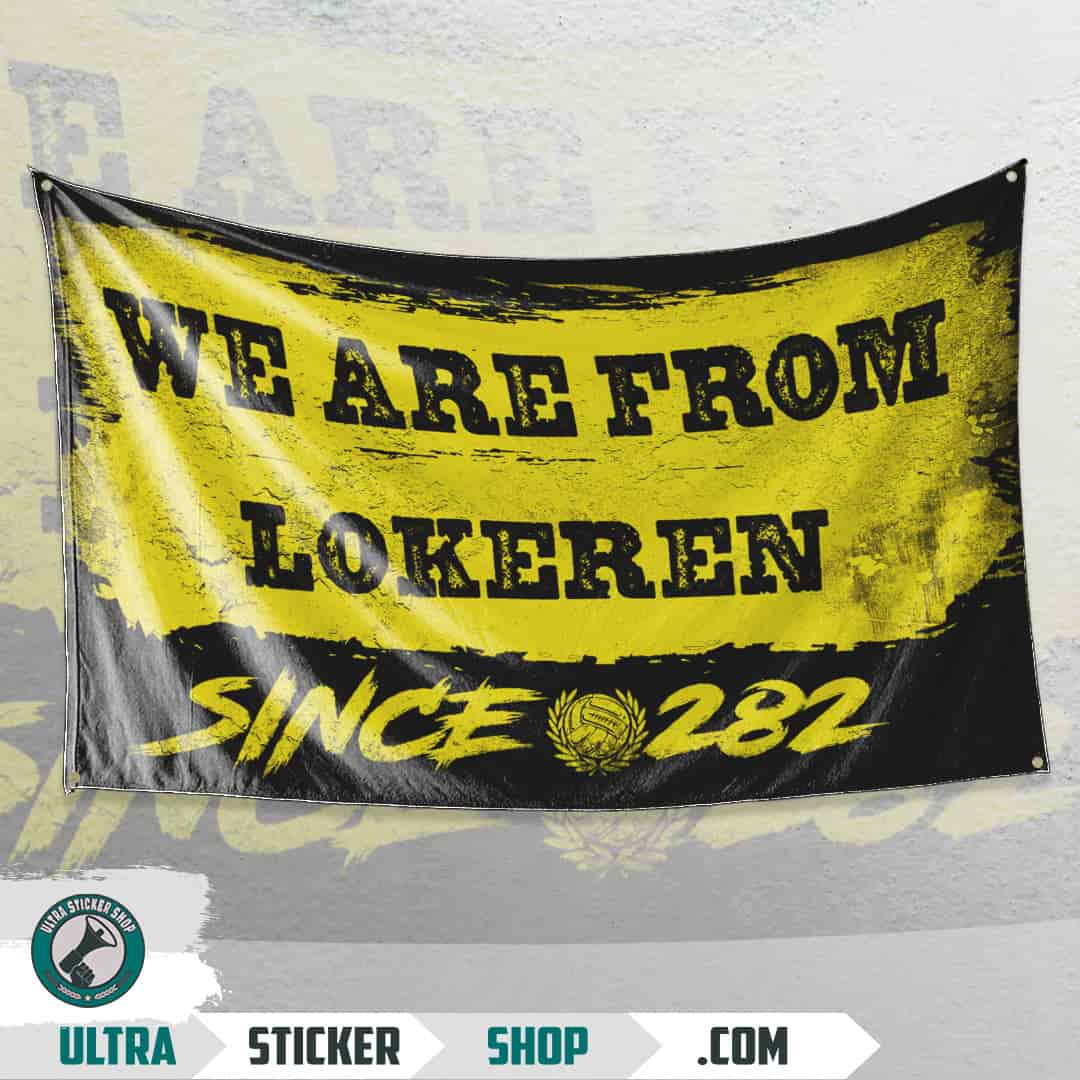 We are from Lokeren since 282 Flag