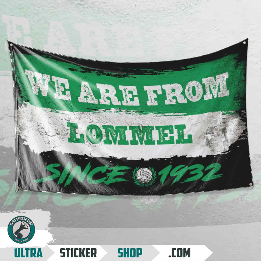 We are from Lommel since 1932 Flag